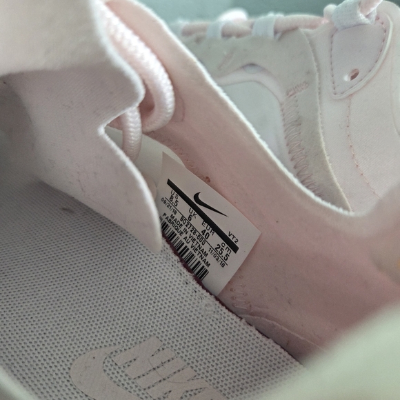 Nike Women's Light Pink React Sneakers - Picture 5 of 5